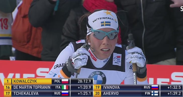 Charlotte Kalla, Anna Haag, Tour de Ski