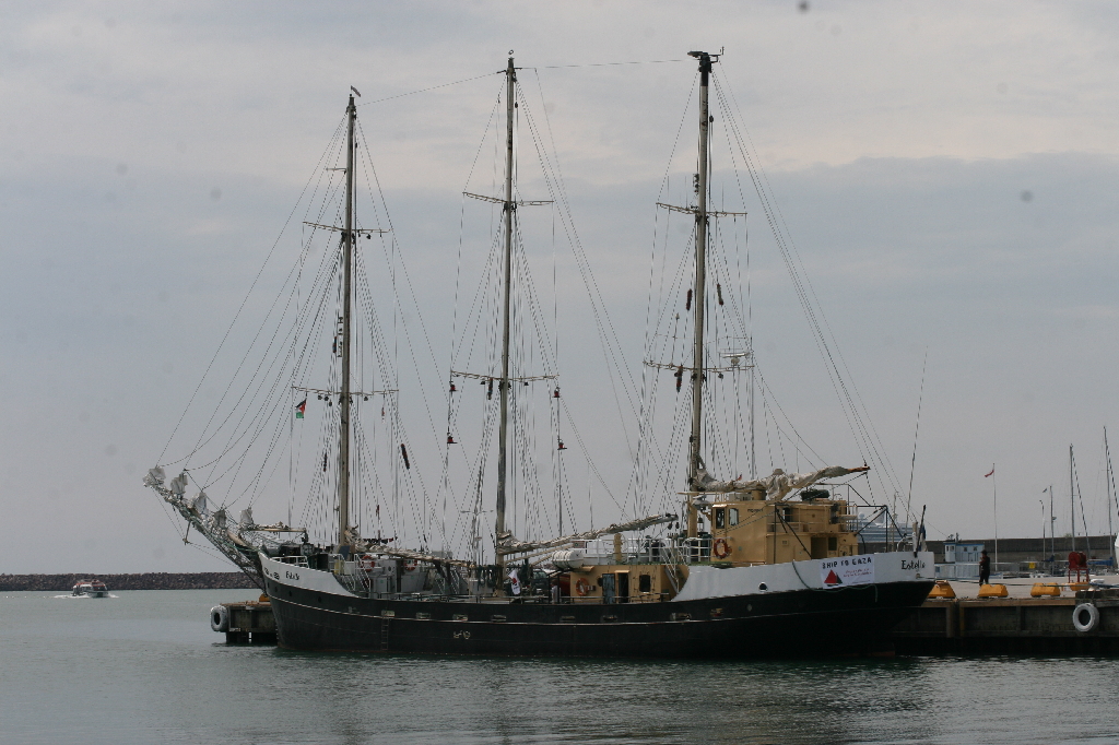Ship to Gaza-fartyget Estelle.