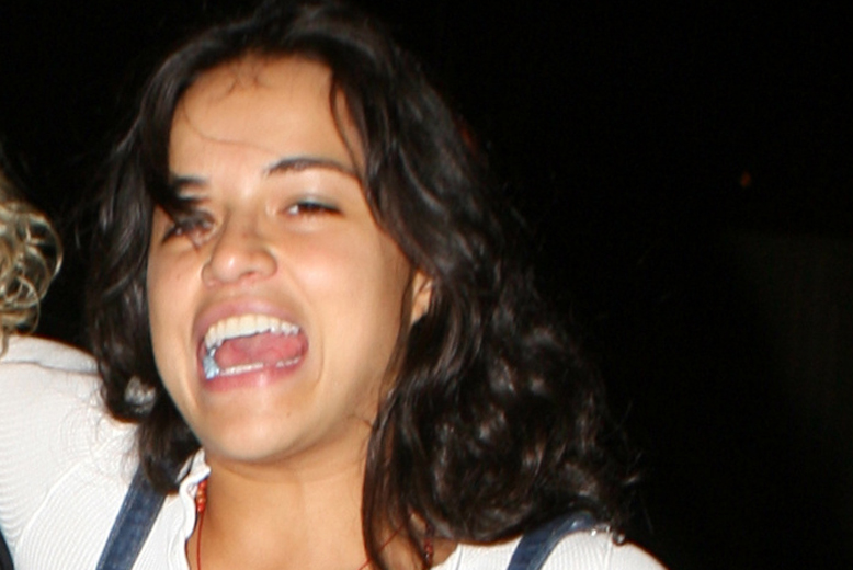 Livet är en fest för Michelle Rodriguez. Livet är en fest för Michelle Rodriguez.