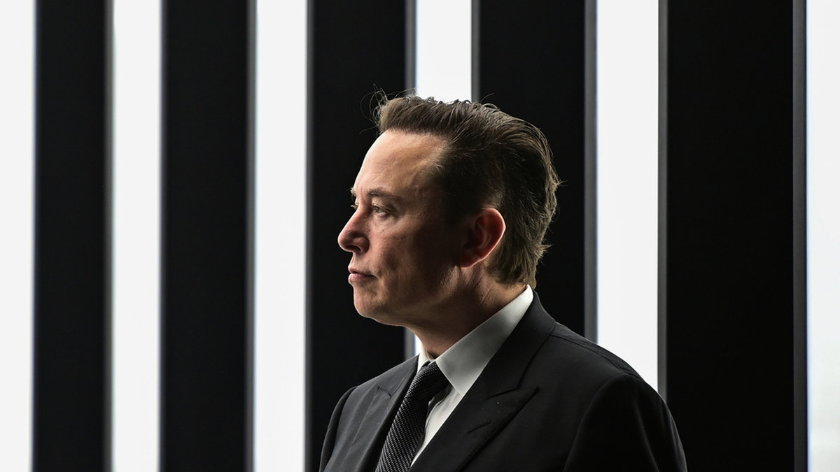 Musk har sålt Teslaaktier för 6,9 miljarder dollar. Arkivbild.