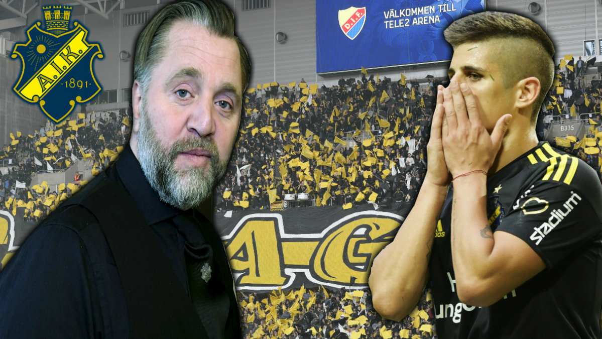 Nicolás Stefanelli platsar för tillfället inte i AIK:s startelva