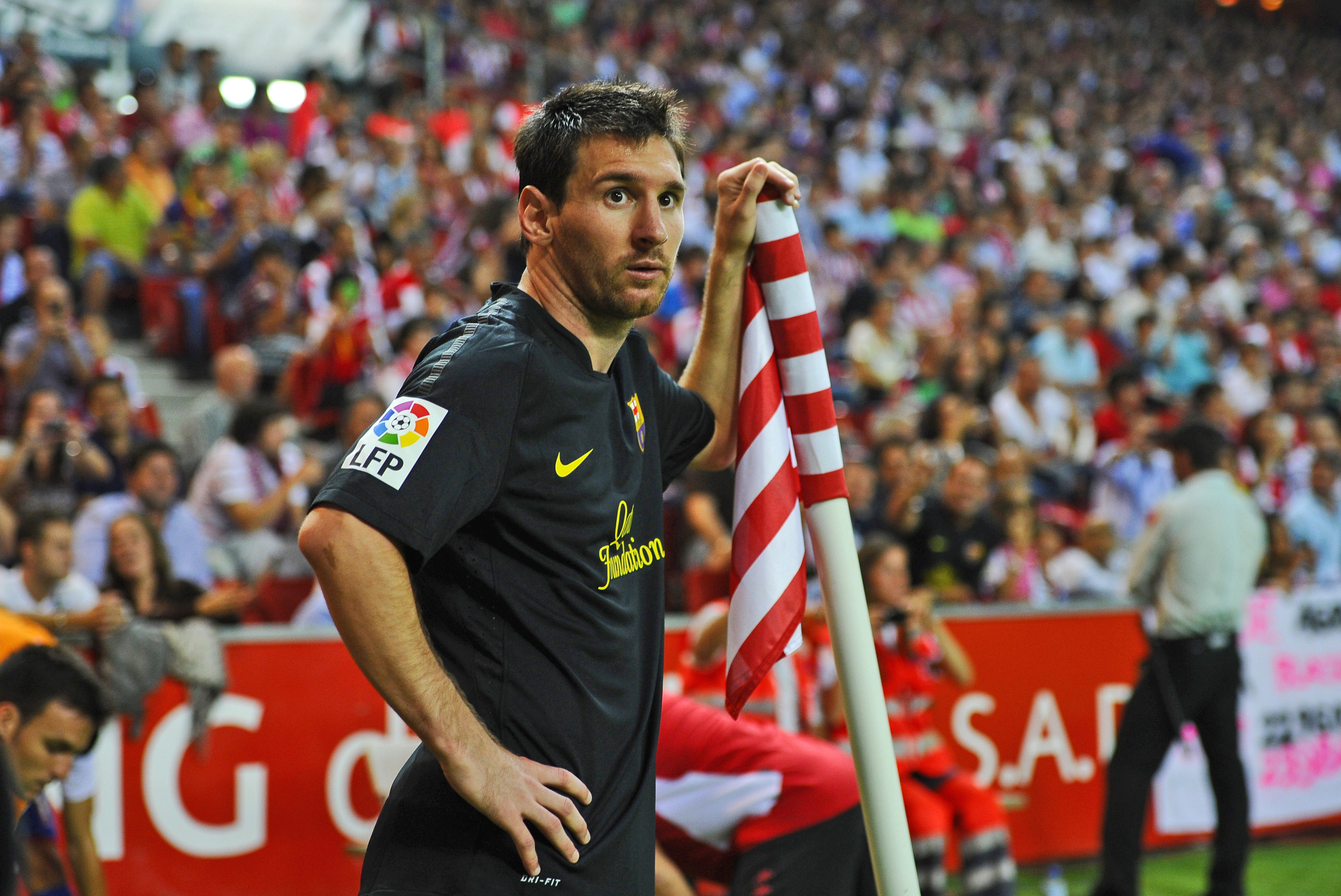 Messi fortsatt mållös på bortaplan i La Liga.