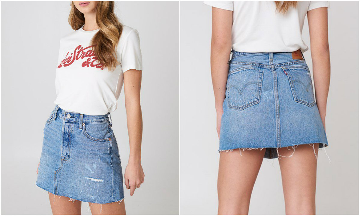 Jeanskjol Levis 501 Jeanskjol Levis 501