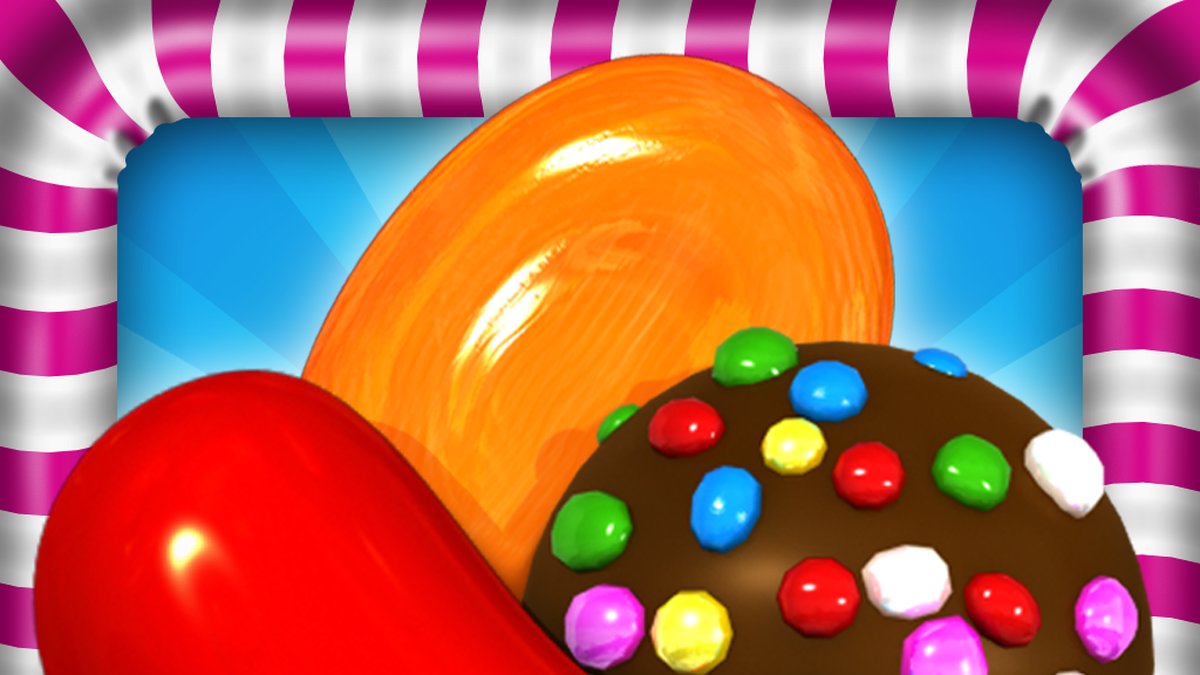 1. Svenska spelsuccén Candy Crush.