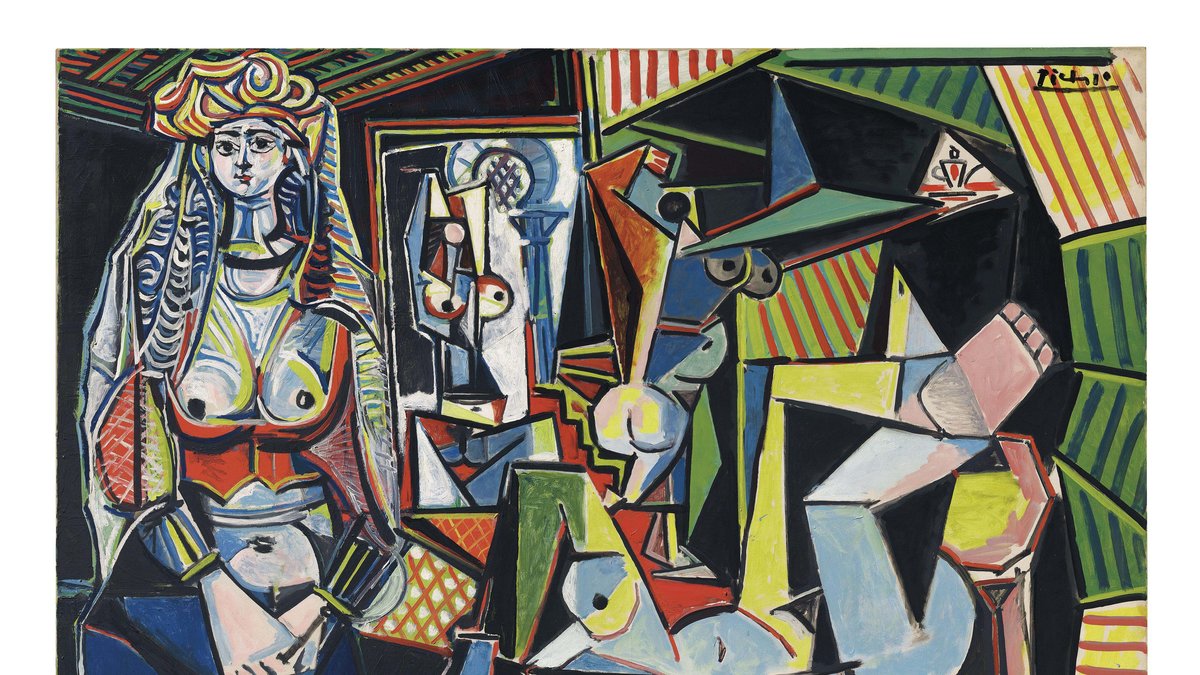 Pablo Picasso verk - Kvinnorna i Alger.