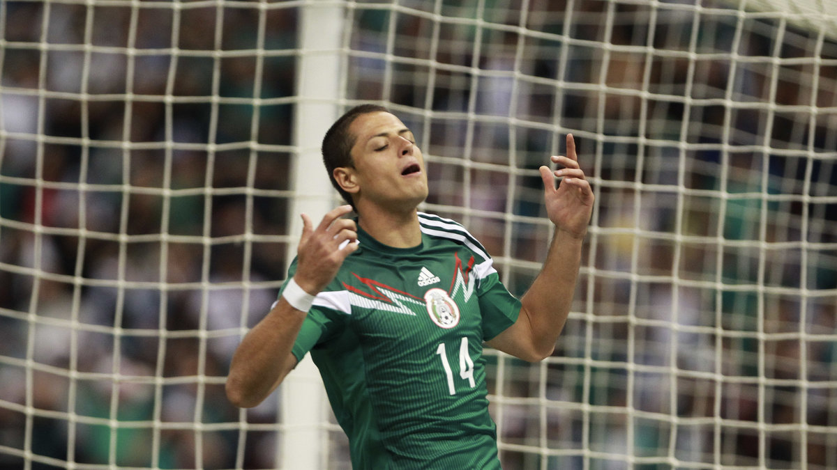Javier Hernandez Mexico har haft ett tufft kval.