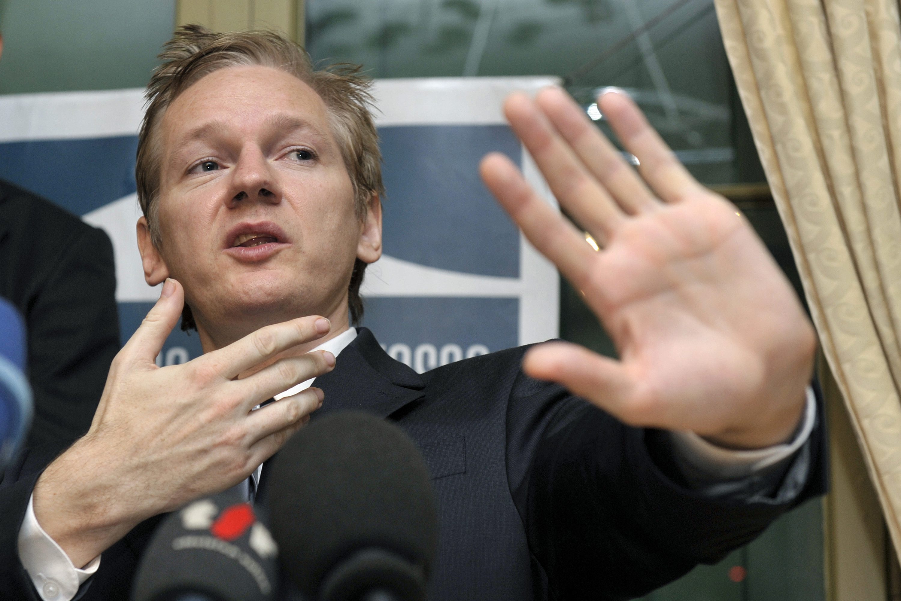 ... Wikileaks grundare, Julian Assange.