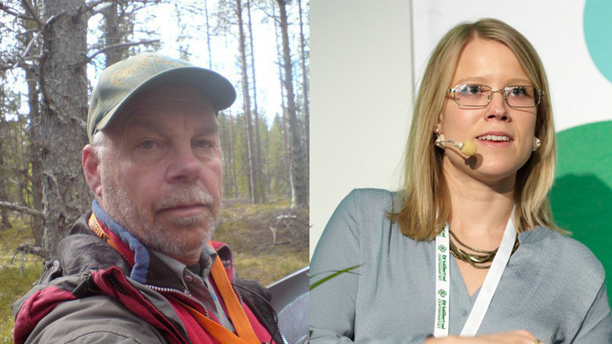 Ulf "Snus-Uffe" Ottoson (C) och Kristina Yngwe (C)