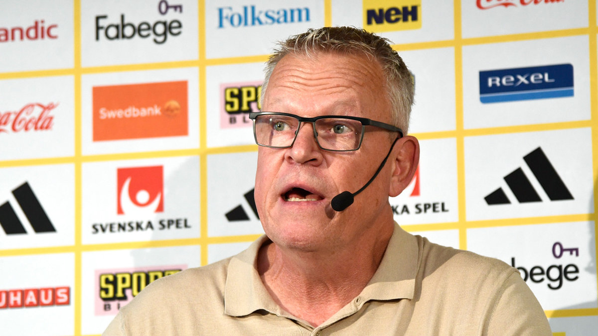 Janne Andersson, förbundskapten.