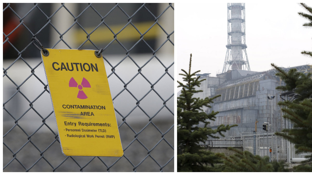 Mannen sägs ha besökt Tjernobyl för maximal exponeringseffekt.
