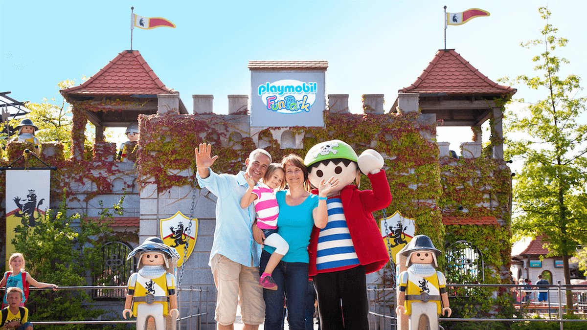 3. Playmobil Fun Park, Zirndorf, Bayern, Tyskland. En familjepark för de lite mindre barnen.