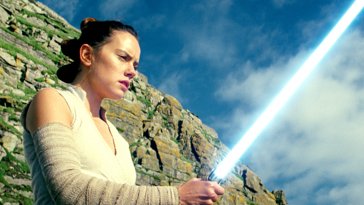 Daisey Ridley spelar Rey i Star Wars: The Last Jedi