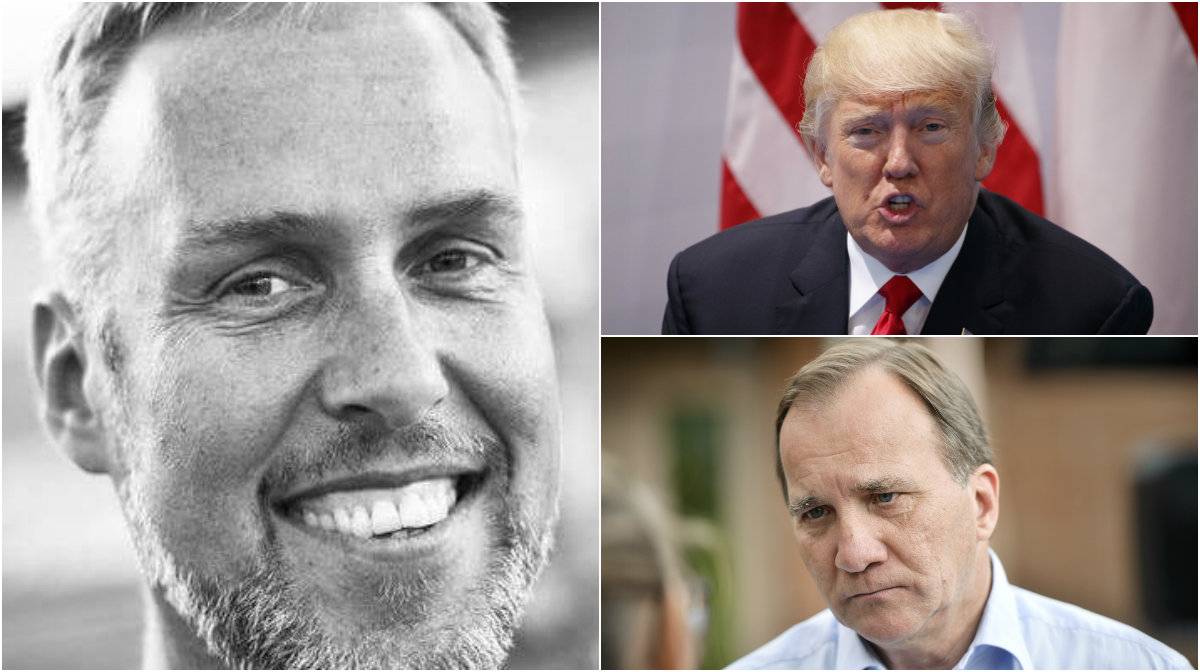 Fake news, Debatt, Donald Trump, Stefan Löfven, Johan Öberg