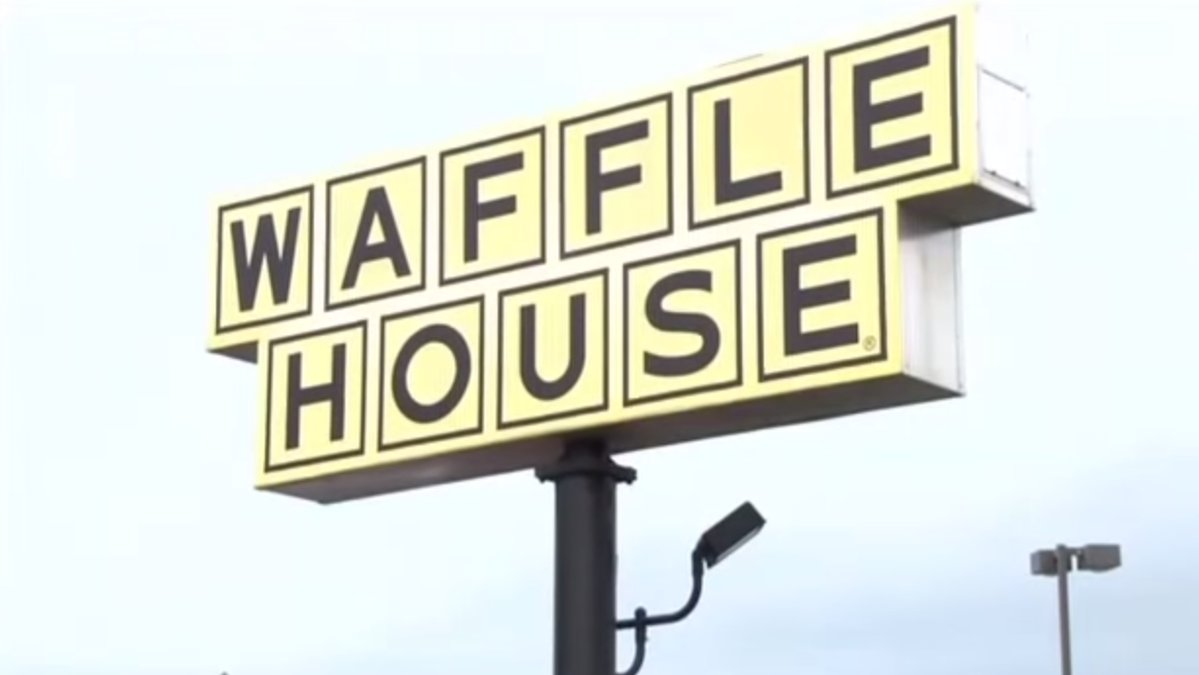 Det var på Waffle House.