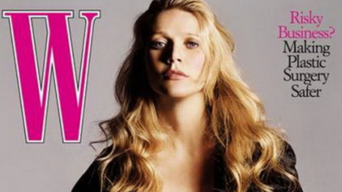 Gwyneth Paltrow på omslaget till W.