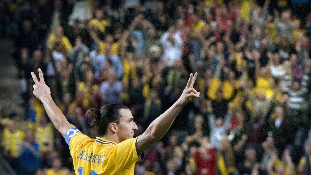 Zlatan Ibrahimovic hade stor show senast de engelska journalisterna var på besök i Sverige.
