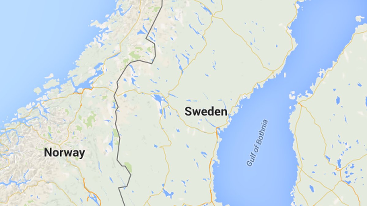 I mellersta Sverige och nära Danmark.