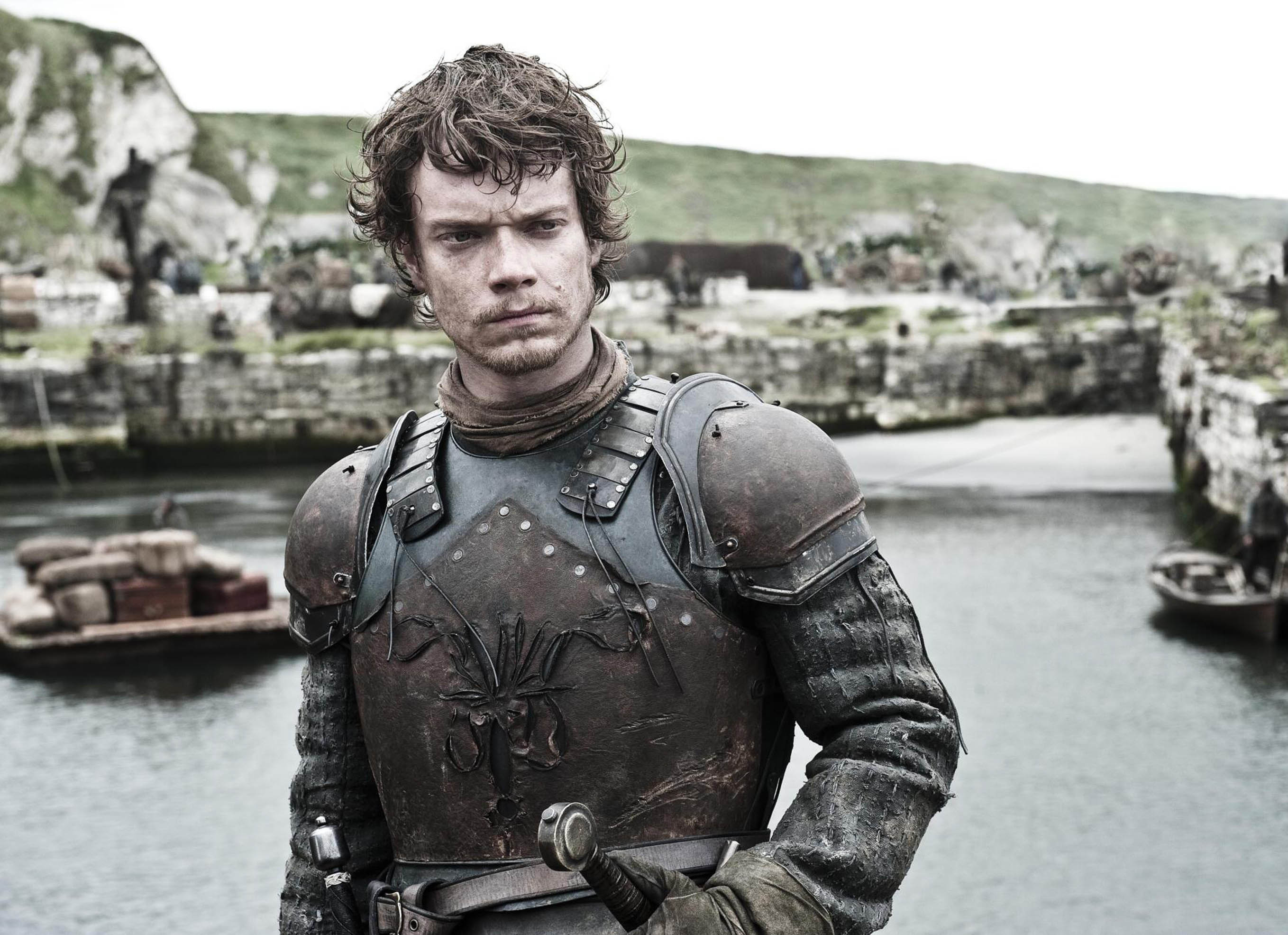 Theon Greyjoy eller Reek som han också kallas. Theon Greyjoy eller Reek som han också kallas.