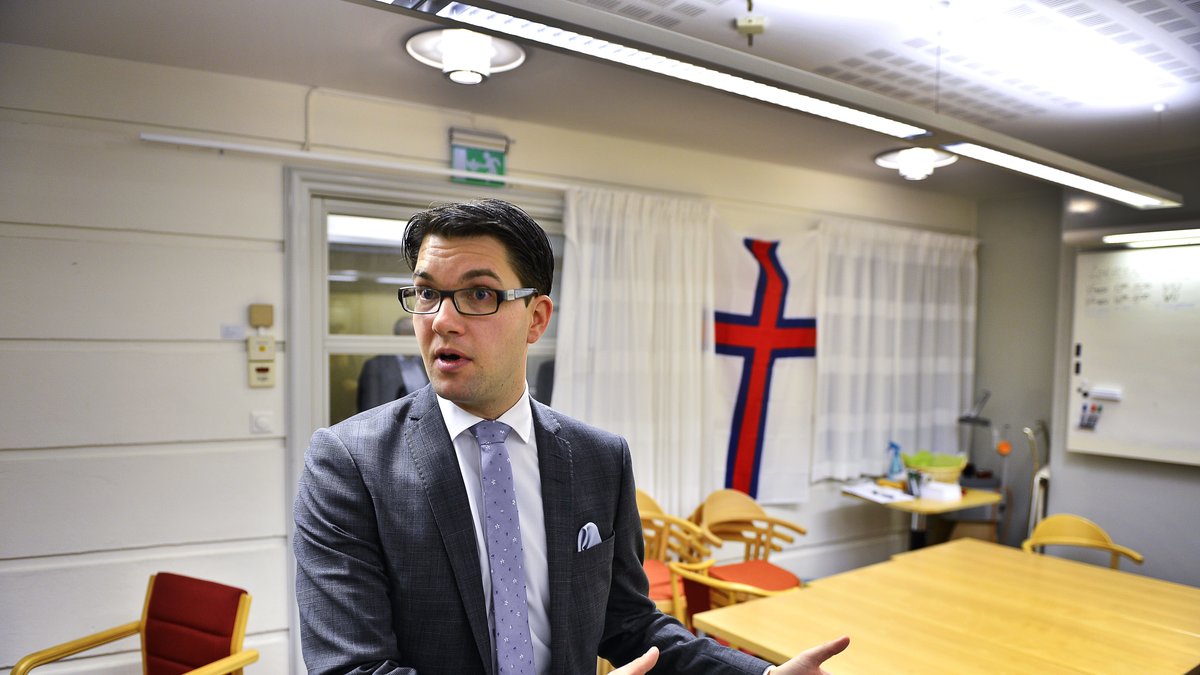 I TV4:s teveprogram "Veckans politik" hävdade Åkesson att han själv sover med ett baseballträ bredvid sängen.
