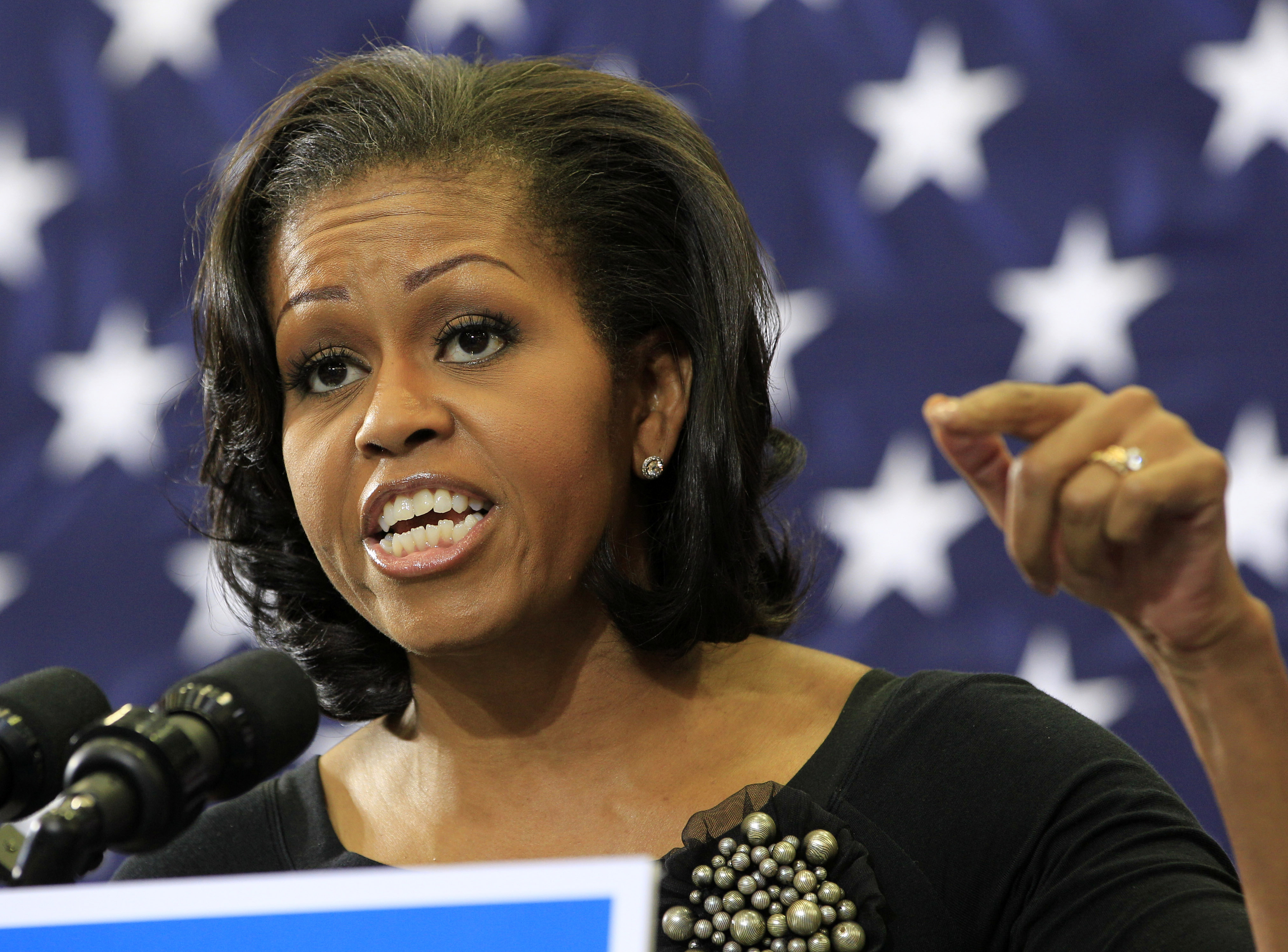 Michelle Obama är inte någon passiv first lady utan har flera egna projekt. Michelle Obama är inte någon passiv first lady utan har flera egna projekt.