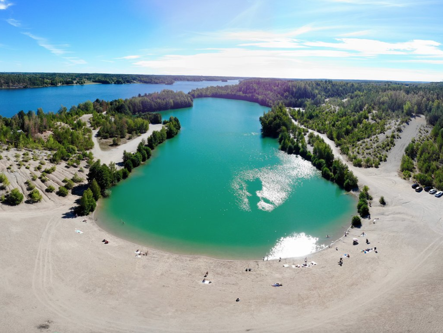 Den blå lagunen på Ekerö Den blå lagunen på Ekerö