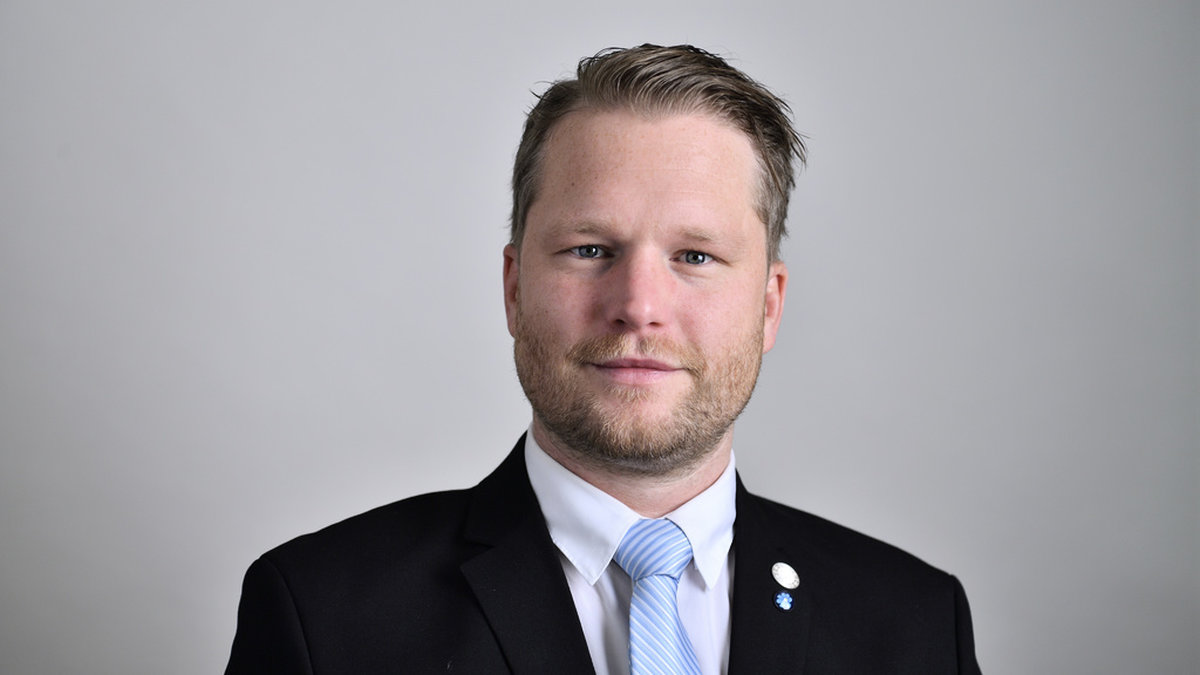 Alexander Christiansson är ny kulturpolitisk talesperson för SD. Arkivbild.