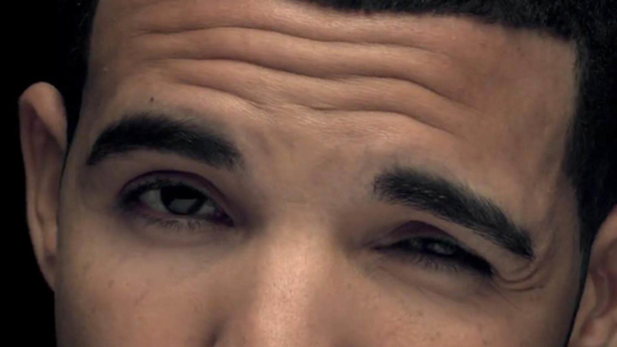 Drake i Beyoncés video år 2014. 