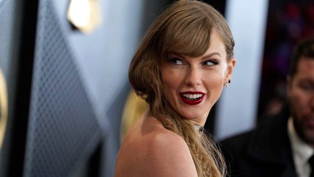 Taylor Swift i samband med förra helgens Grammy-gala i Los Angeles.