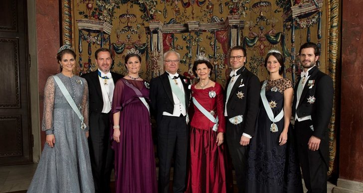 kronprinsessan Victoria, Prinsessan Sofia, Nyårshälsning, Kungafamiljen, Nyår