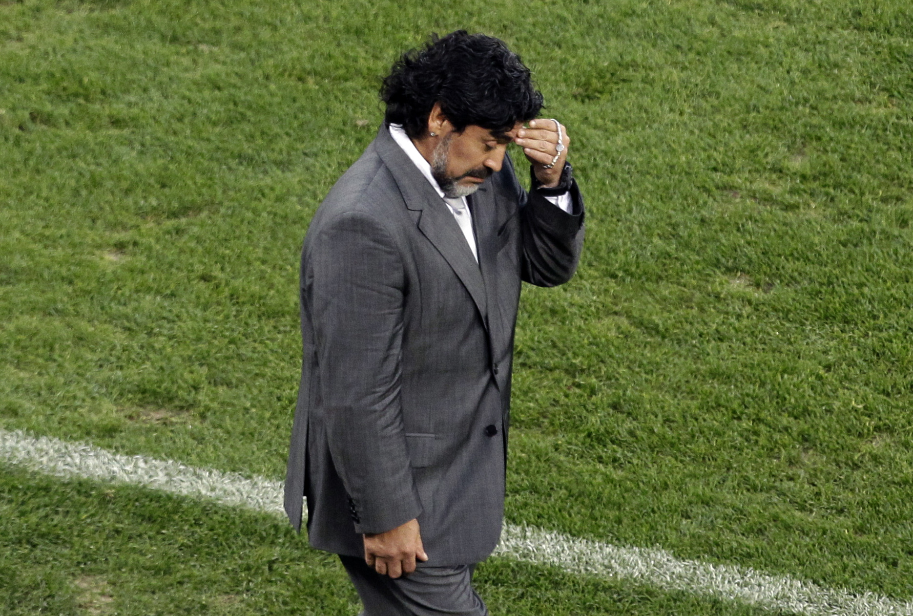 argentina, VM i Sydafrika, Diego Maradona