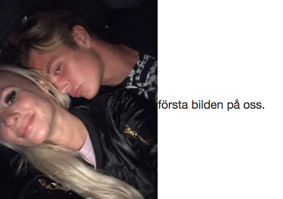 Paulina Danielsson och Lance Paulina Danielsson och Lance