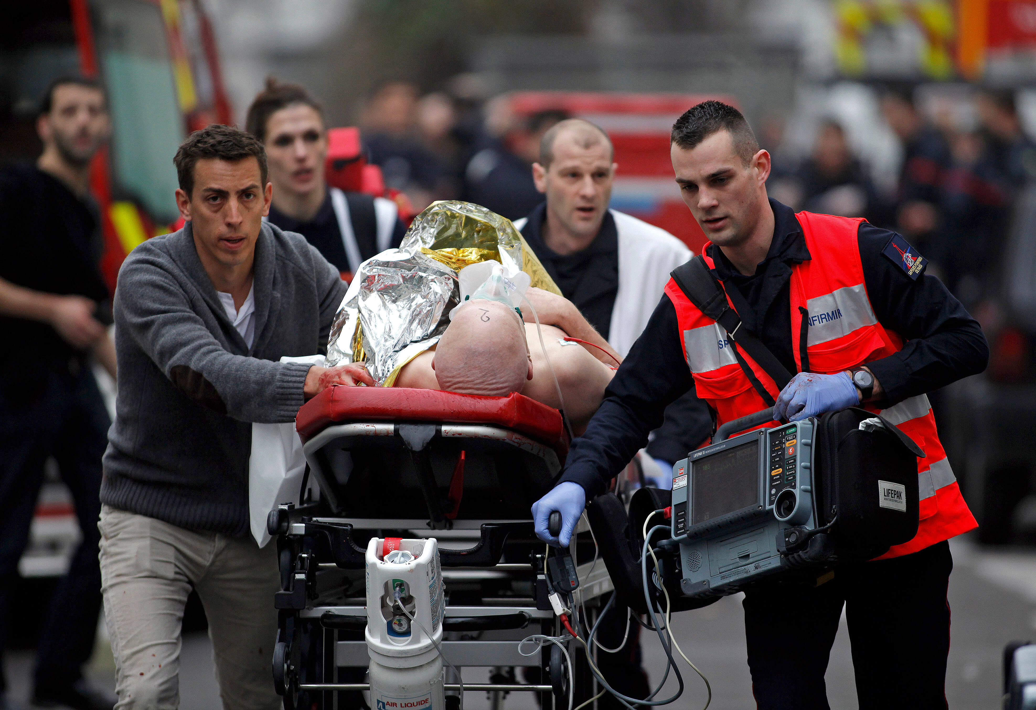 Frankrike, Paris, Terrorism, Terror, Charlie Hebdo. Terrorattack