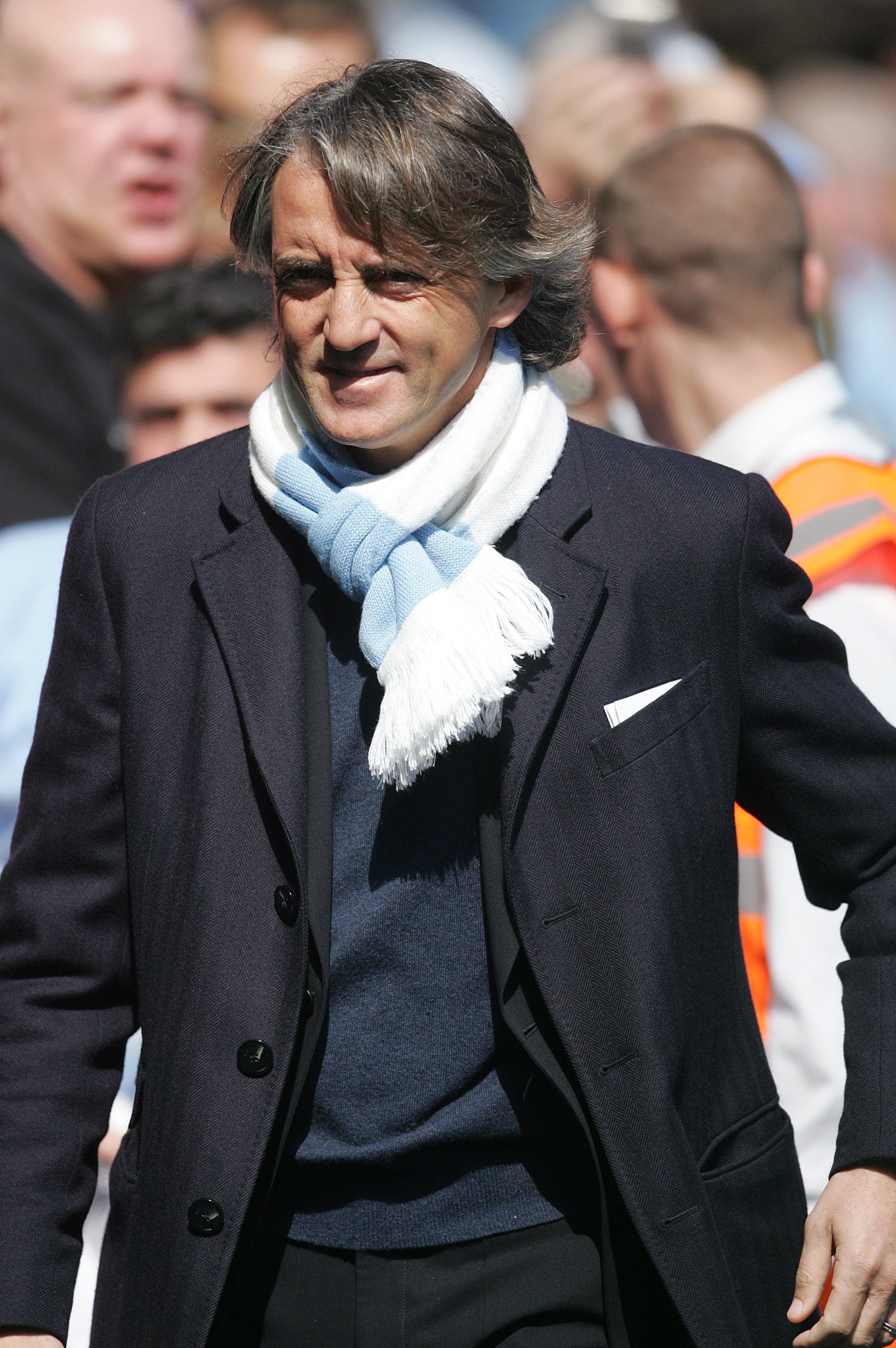 ...Mancini efter kritiken riktad mot italienaren.