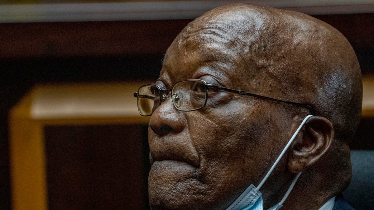 Sydafrikas expresident Jacob Zuma. Arkivbild.