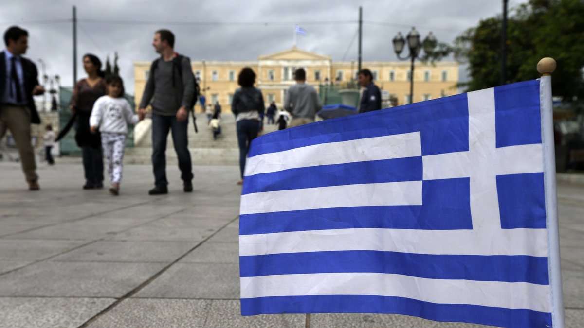 Grekland befinner sig i en ekonomisk kris.