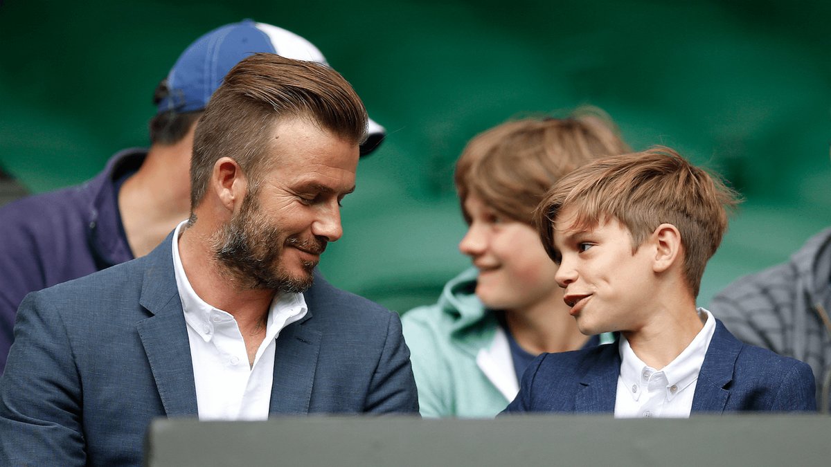 Okej, vi börjar med David Beckham. Inte nog med att han är en av Englands största genom tiderna, han är supertät, har bra gener och är typ omtyckt av alla. 