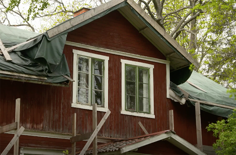 Såhär såg huset ut innan renoveringen Såhär såg huset ut innan renoveringen