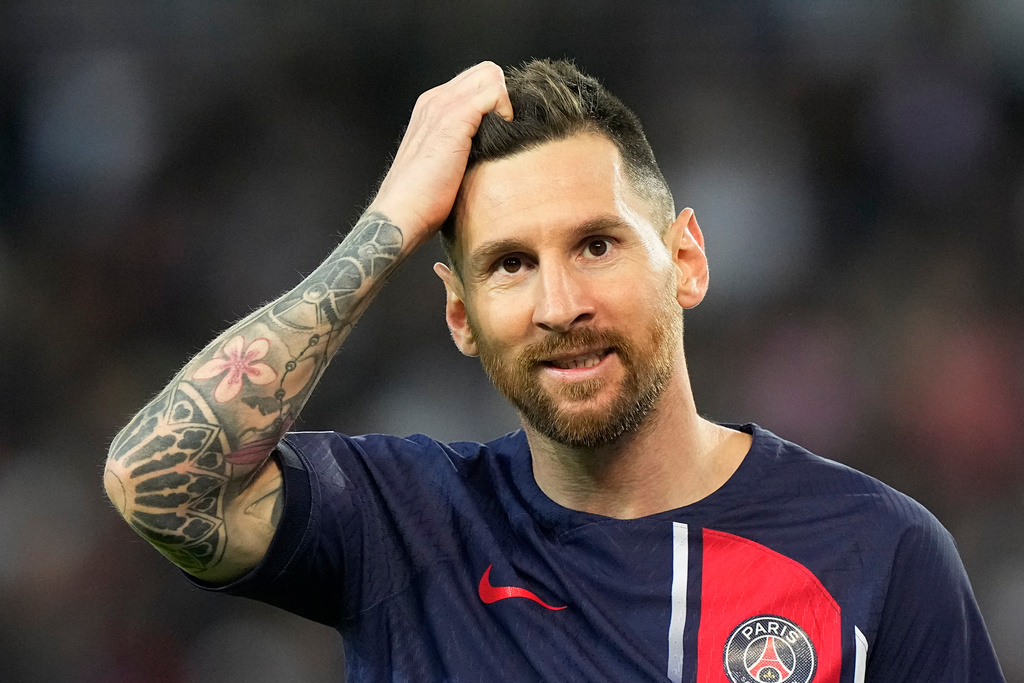 Lionel Messis sista match med PSG slutade i förlust.