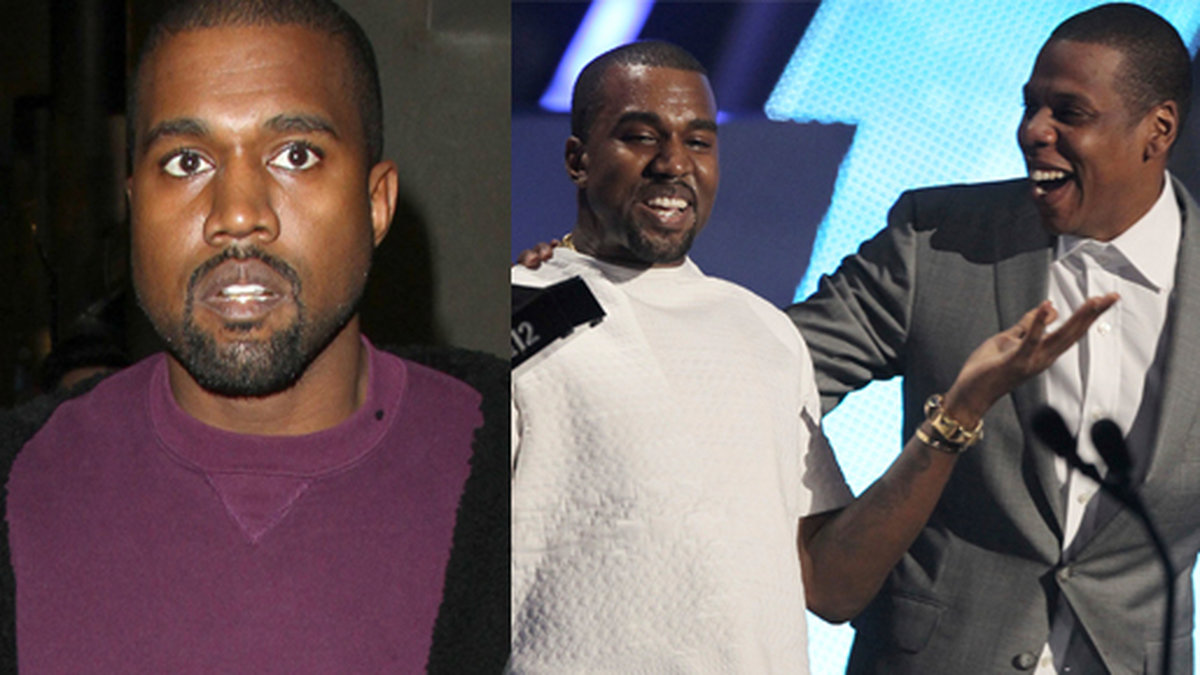 Kanye West och Jay-Z har varit vänner i flera år. 