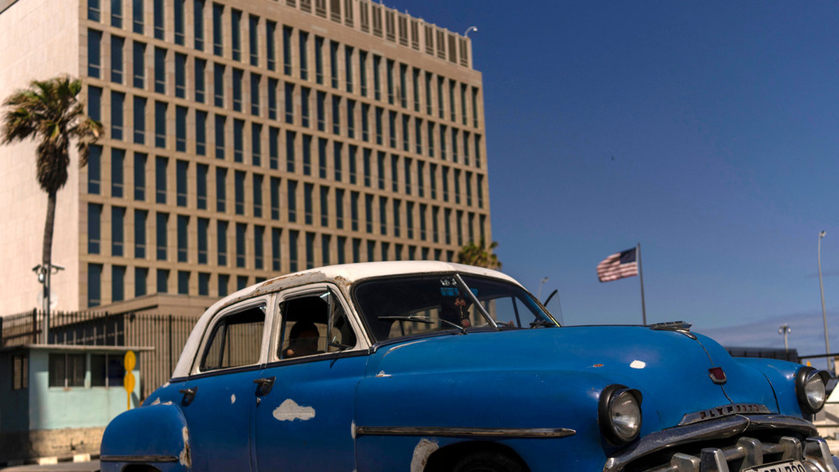 USA:s ambassad i Havanna. Arkivbild.