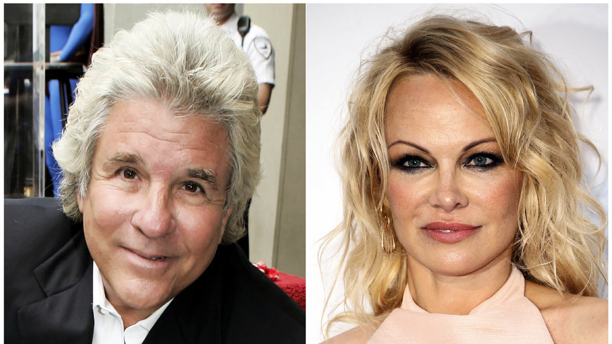 Jon Peters testamenterar 10 miljoner dollar till ex-frun Pamela Anderson. Arkivbild.