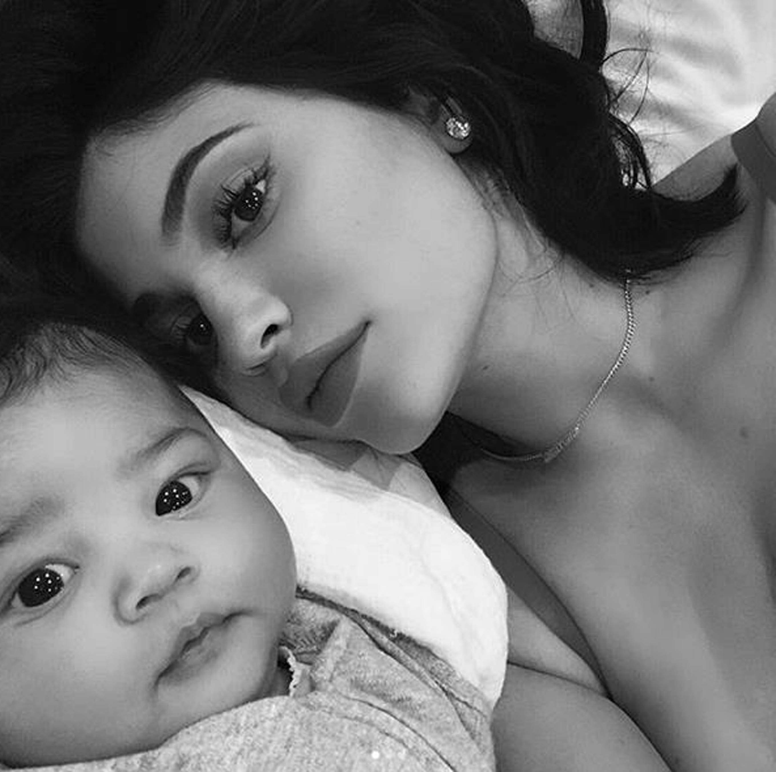 Kylie Jenner och Stormi. Kylie Jenner och Stormi.
