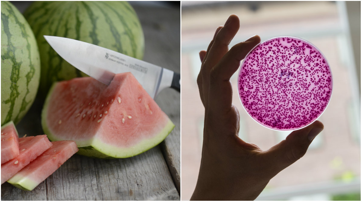 Vattenmelon kan kännas som en frukt som inte behöver sköljas.