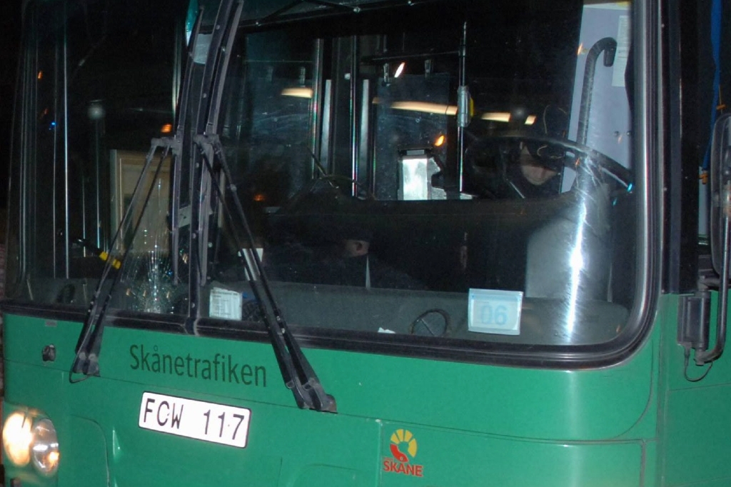 Det nya datasystemet installeras in i Borås Lokaltrafiks bussar.