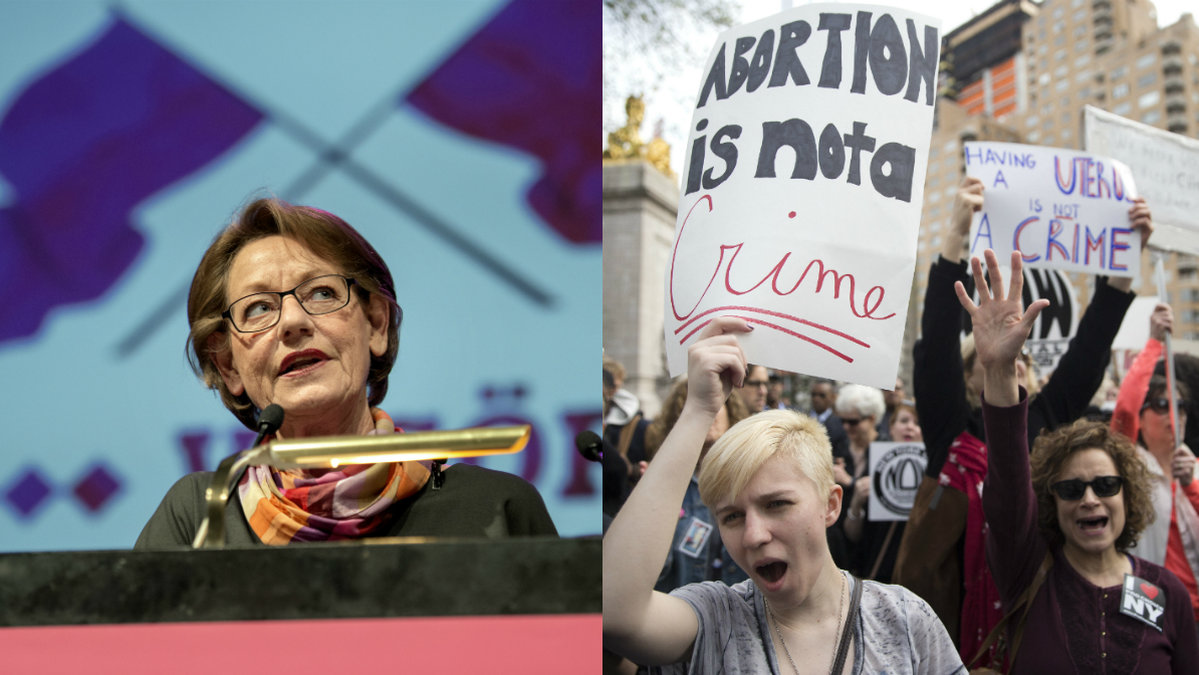 Gudrun Schyman (Fi) skriver om det föreslagna abortförbudet i Polen.