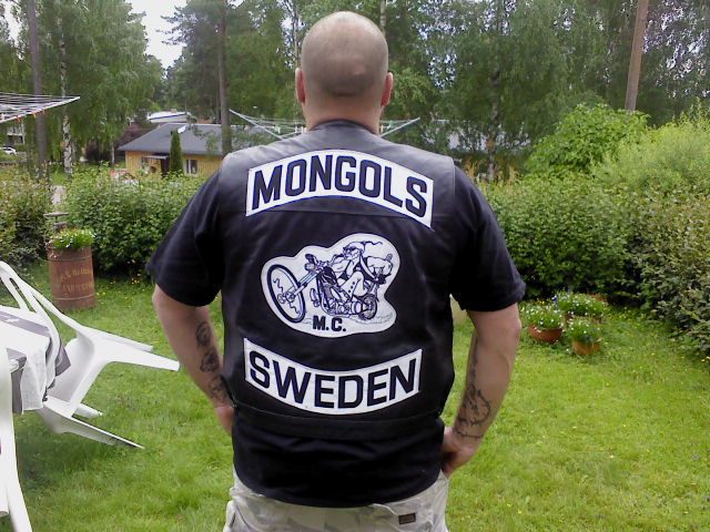 Jonas Bergdahl president för Mongols MC Skandinavien.