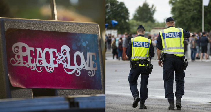 Peace & Love, Sexuellt ofredande, Borlänge, Anmälning, festival, Polisen