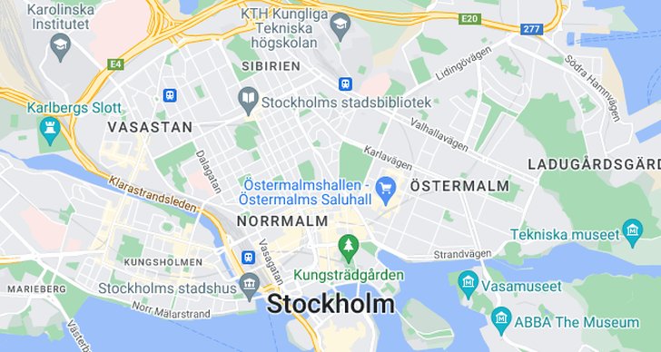 Stockholm, Brott och straff, dni, Arbetsplatsolycka
