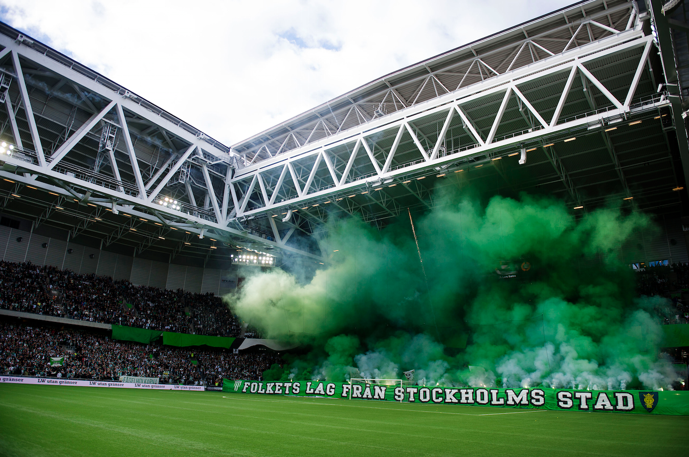 Rökbomber i grönt och vitt! Rökbomber i grönt och vitt!