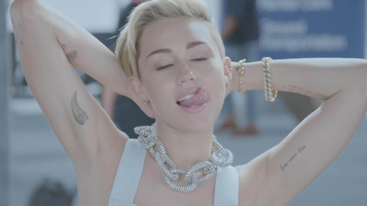Miley Cyrus var sugen på att swipa höger.